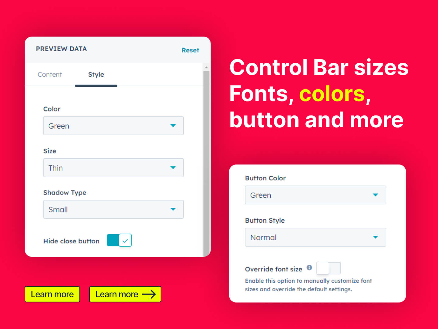 User-friendly interface for effortless management