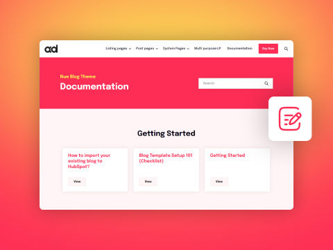 Detailed documentation