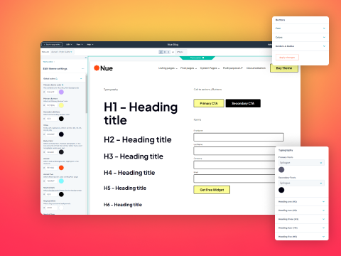 Robust Theme Settings