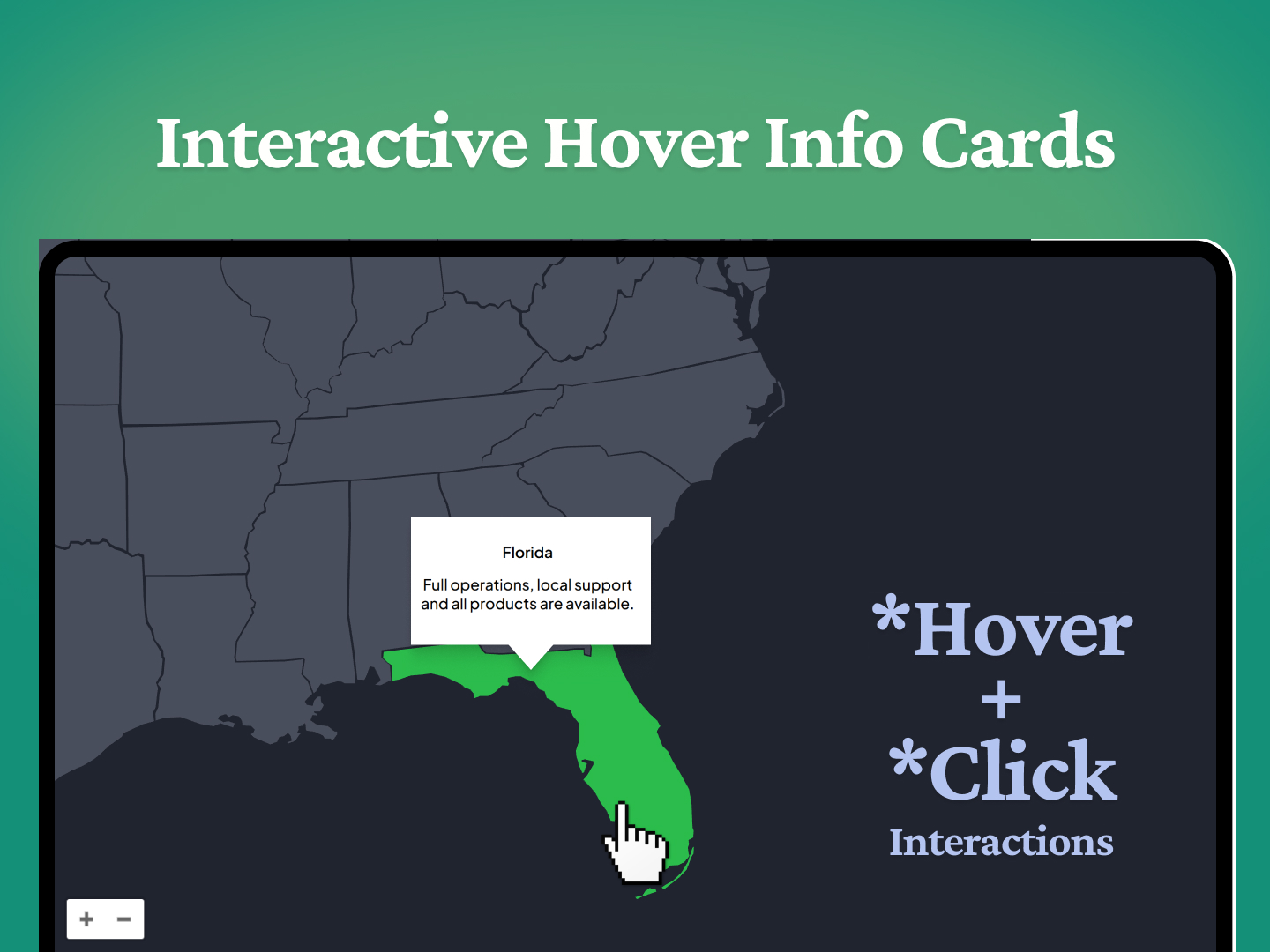 Interactive Hover Cards