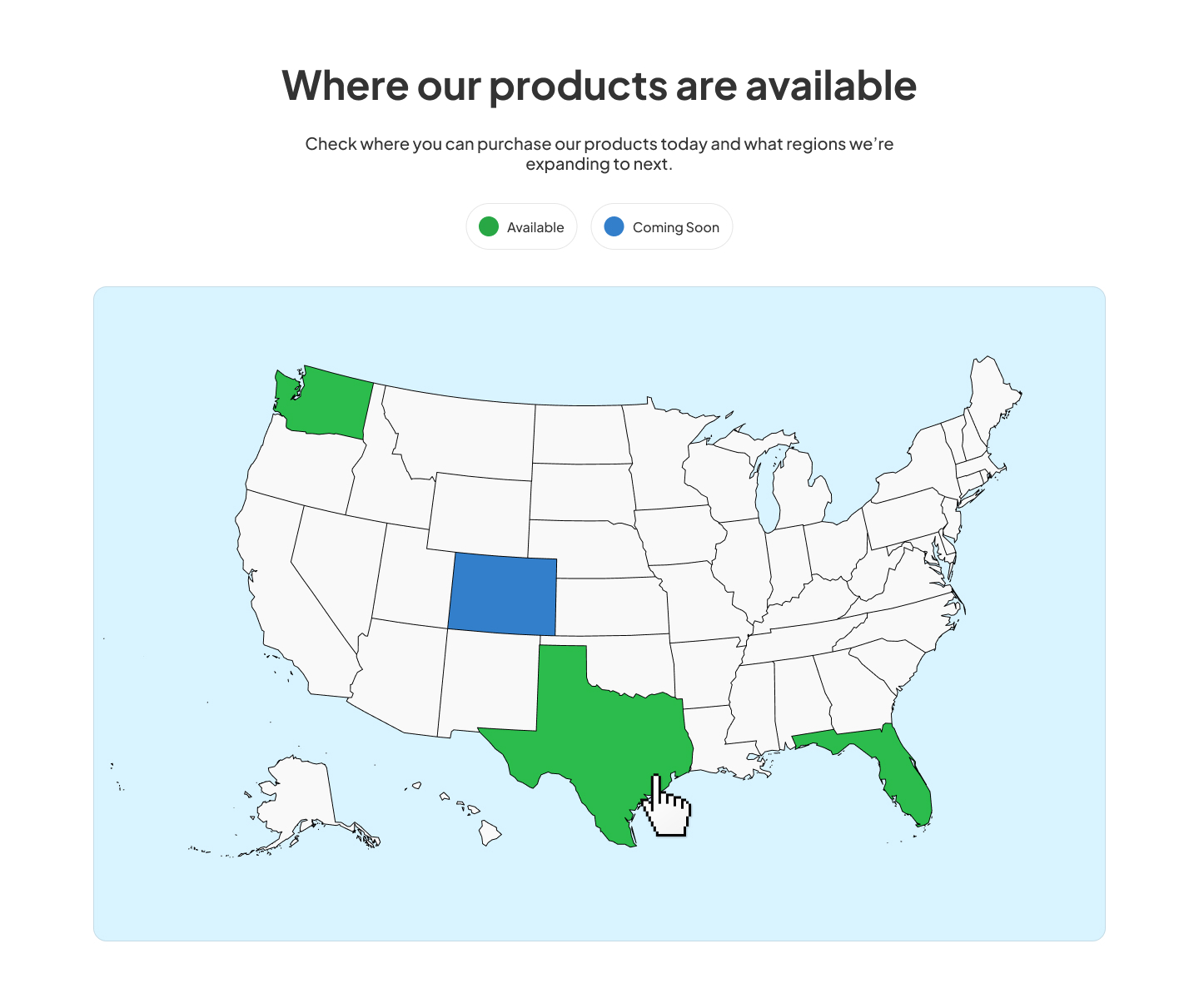 Product availability