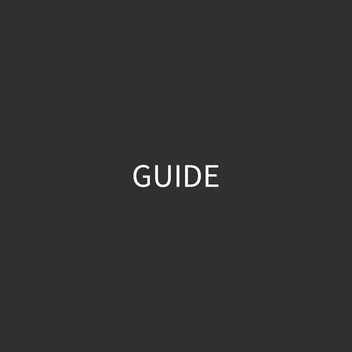I'm a Guide