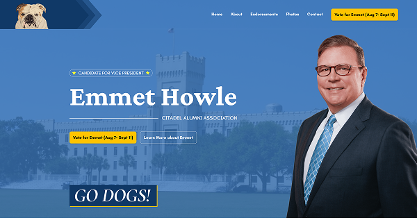 Emmet Howle  Campaign Website