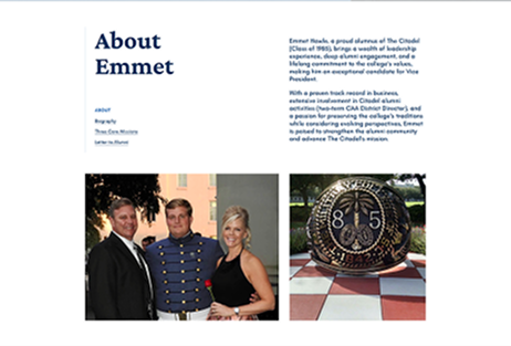 Emmet Howle  Campaign Website